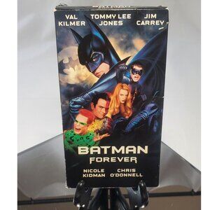 Batman Forever 1995 VHS Tape Val Kilmer Watermark